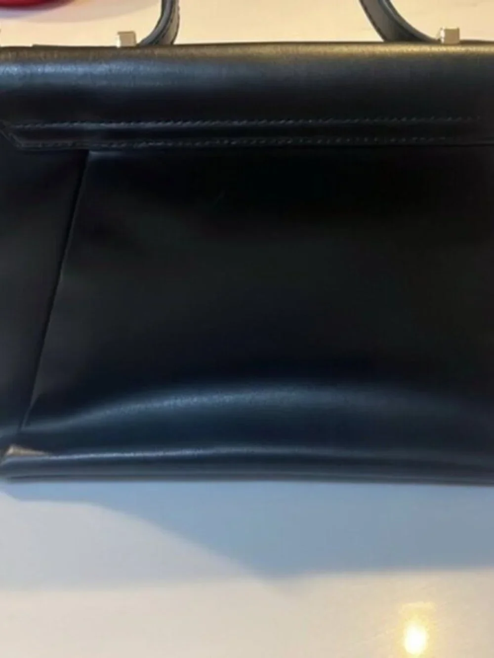 Kate Spade Astor Row Palermo Black Leather Satchel Crossbody Bag
